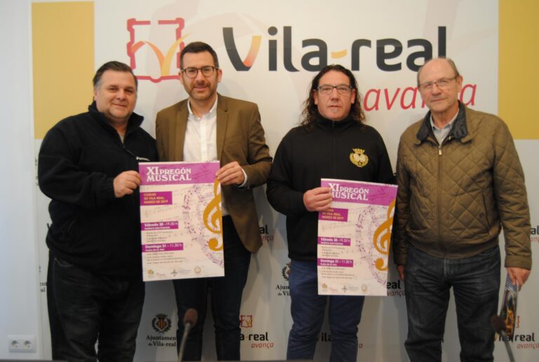 El XI Pregó Musical anuncia a toc de cornetes i tambors del l’inici de la programació de la Setmana Santa 