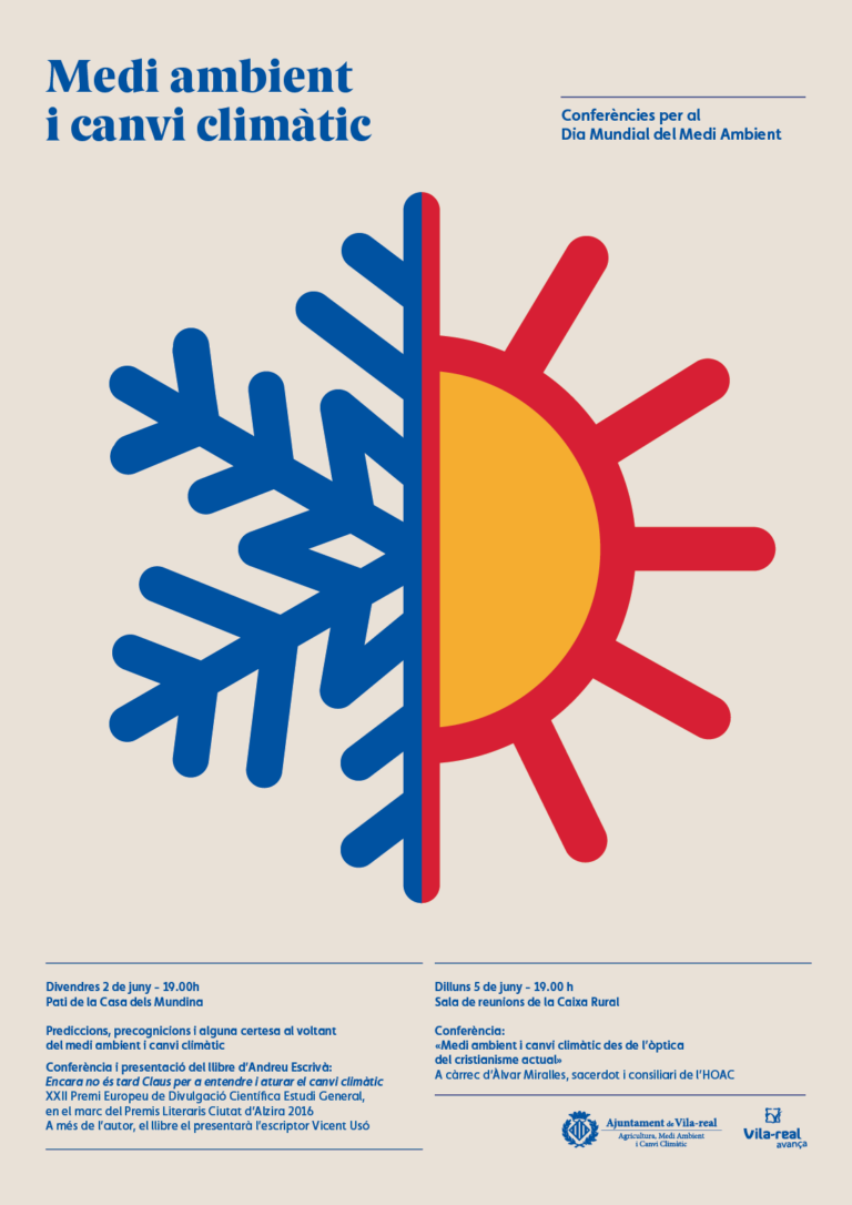 Vila-real celebra dues xarrades amb pel Dia del Medi Ambient per a sensibilitzar sobre el canvi climàtic