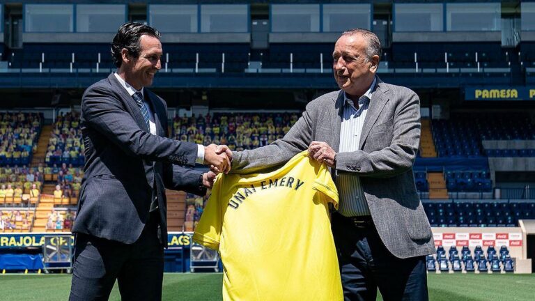 Unai Emery, presentat com a nou tècnic, ja pensa a guanyar títols amb el Villarreal