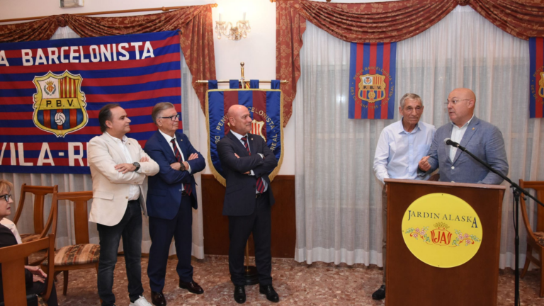 La Penya Barcelonista de Vila-real commemora quatre dècades de passió blaugrana