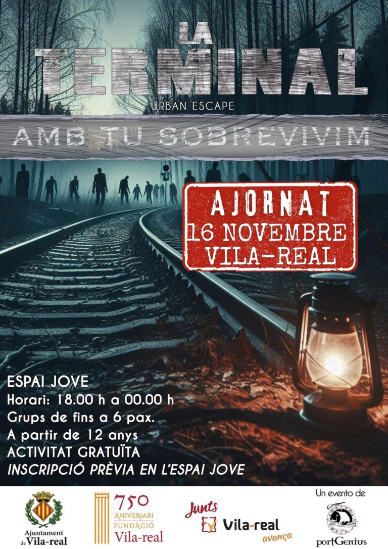 L’Espai Jove prepara una experiència apocalíptica immersiva el 16 de novembre