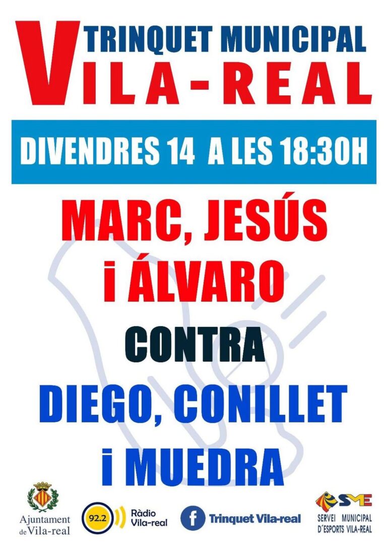 Partida de pilota al Trinquet Municipal de Vila-real