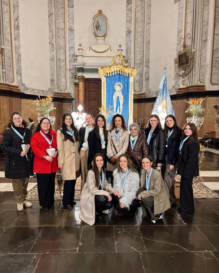Les Purissimeres celebraven la festivitat de la Verge de Lourdes