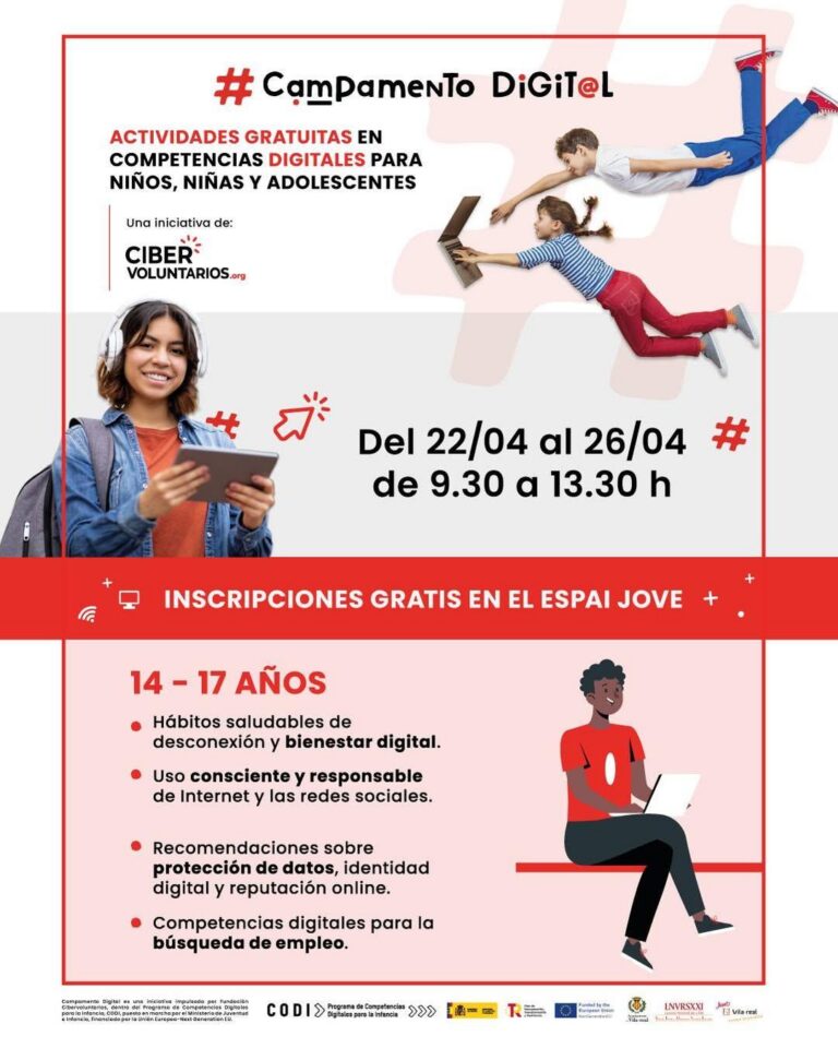 Arranca el Campament Digital 2025 per a joves de 9 a 13 anys