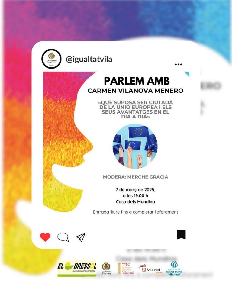 Vila-real acull una xerrada sobre els beneficis de la ciutadania europea