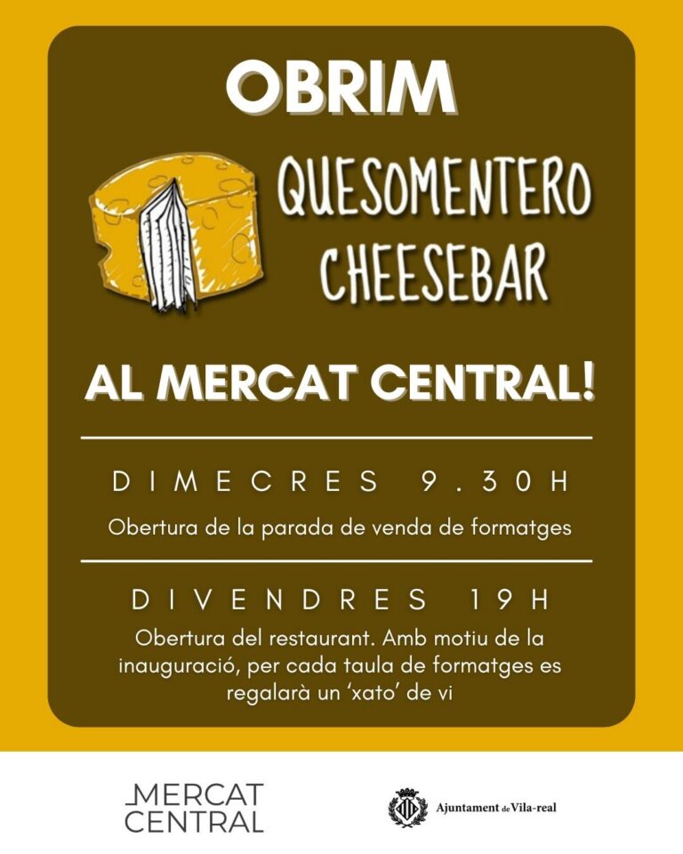 El Mercat Central rep amb els braços oberts al Quesomentero Cheesebar