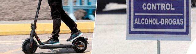 Denúncies a conductors de VMP per conduir sota els efectes de drogues