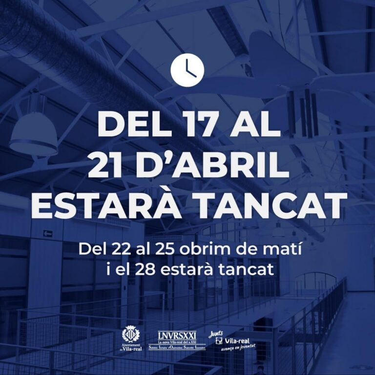 L’Espai Jove modifica els seus horaris amb motiu de Pasqua