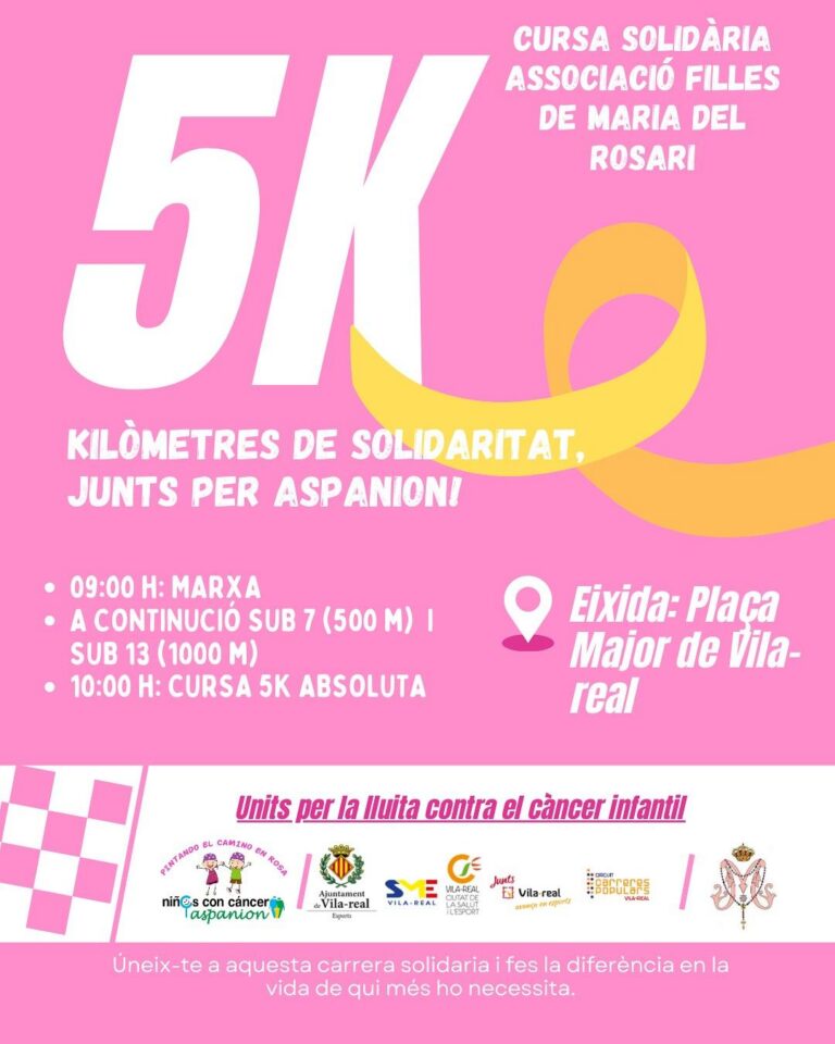 La 5K de les Rosarieres ja ho té tot en marxa per la solidaritat
