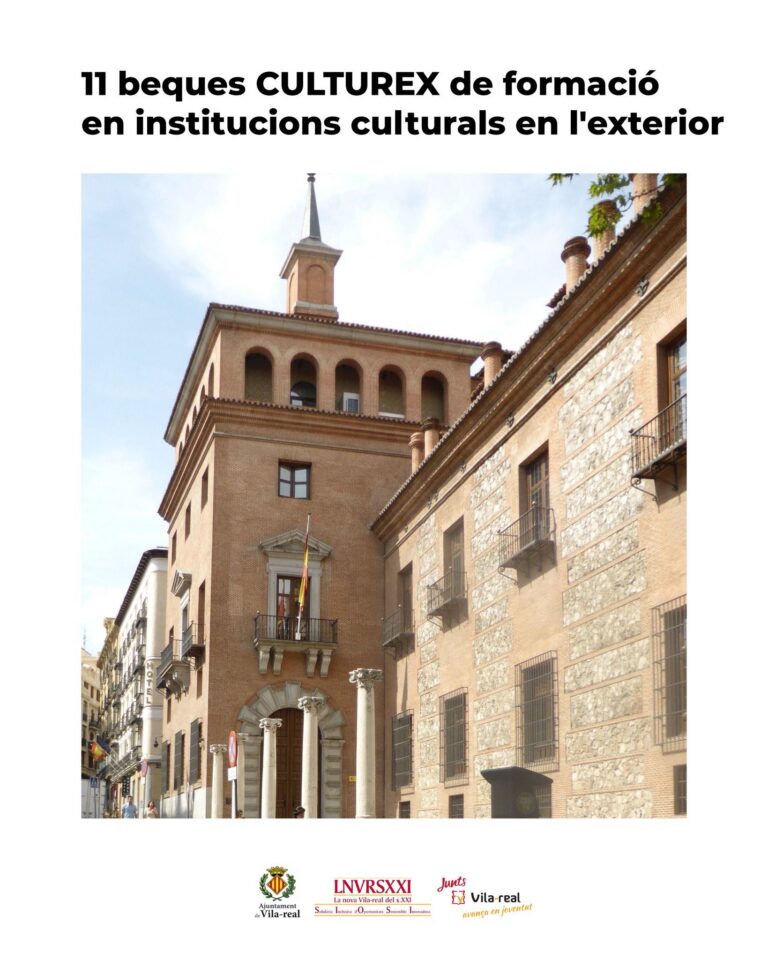 Onze beques CULTUREX per a formar-se en institucions culturals a l'estranger