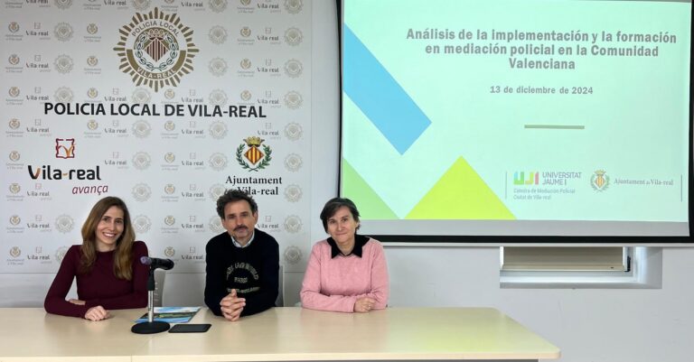 Lideratge d’un estudi sobre la mediació policial a la Comunitat Valenciana a través de la Càtedra de l’UJI