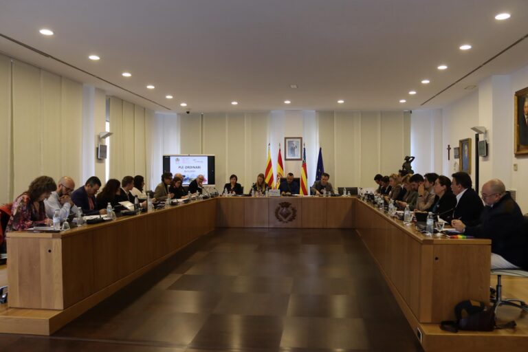 L’Ajuntament de Vila-real aprova diverses iniciatives en el ple ordinari de novembre