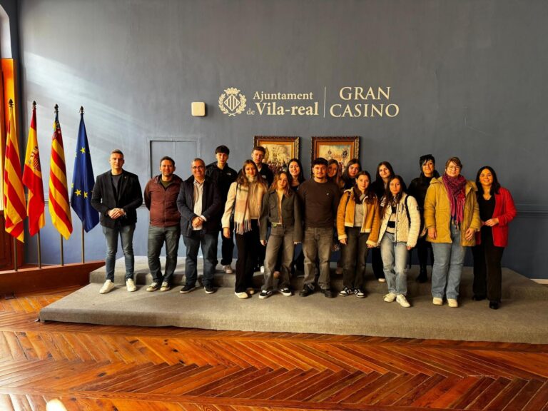 Vila-real rep als alumnes i docents de Philippeville en el marc del programa Erasmus
