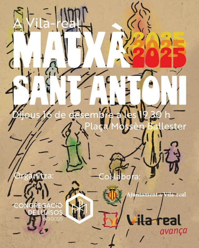 Vila-real celebra la 52a edició de la Matxà de Sant Antoni