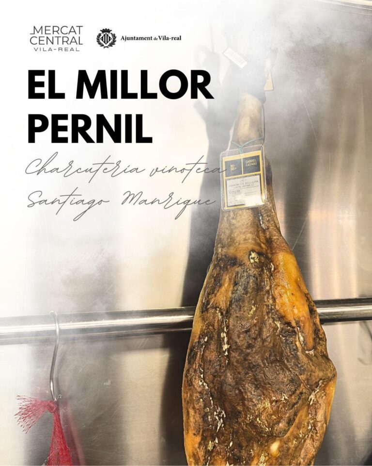 El pernil de Santiago Manrique, una delícia que conquereix el Mercat Central