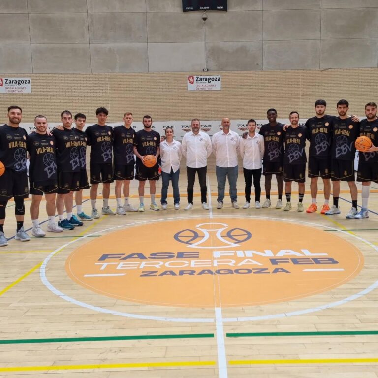 El Esportiu Bàsquet Vila-real tanca una temporada brillant en la Fase Final de Tercera FEB a Saragossa
