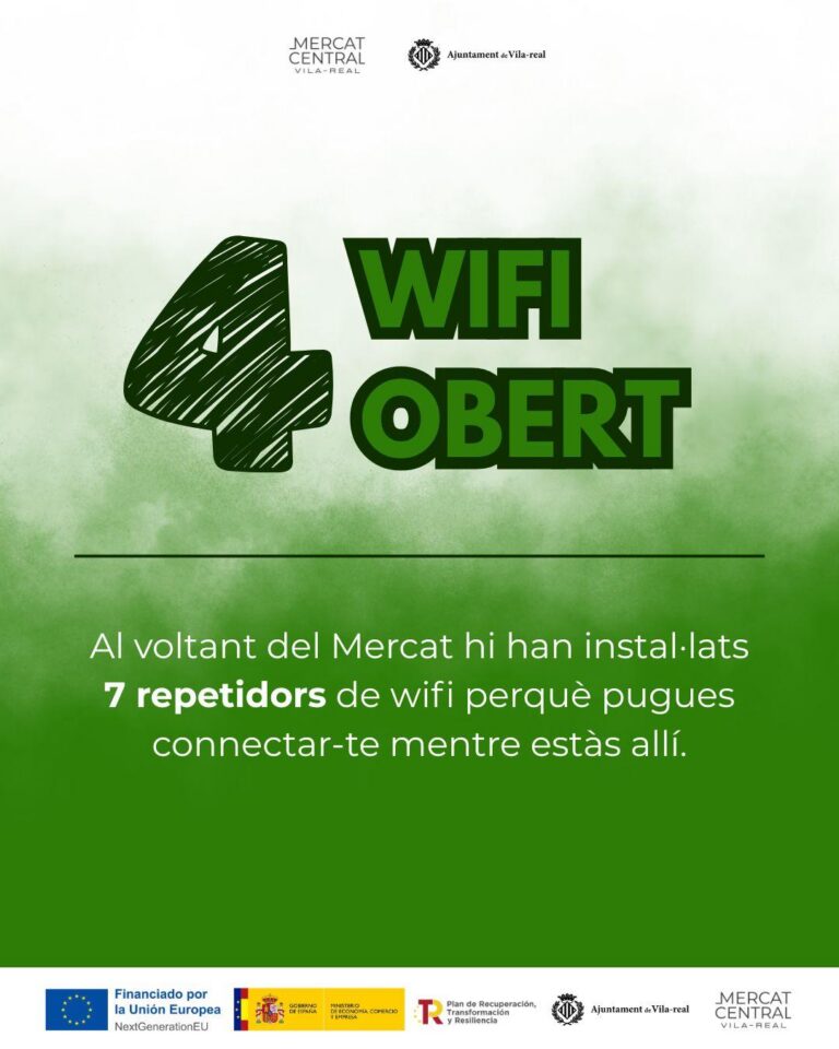 WiFi gratuït al Mercat: connectivitat total mentre fas la compra