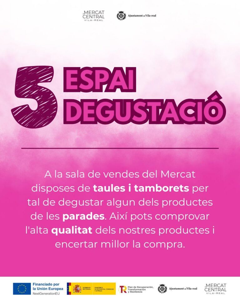 El Mercat Central estrena un Espai Degustació per a tastar productes de proximitat