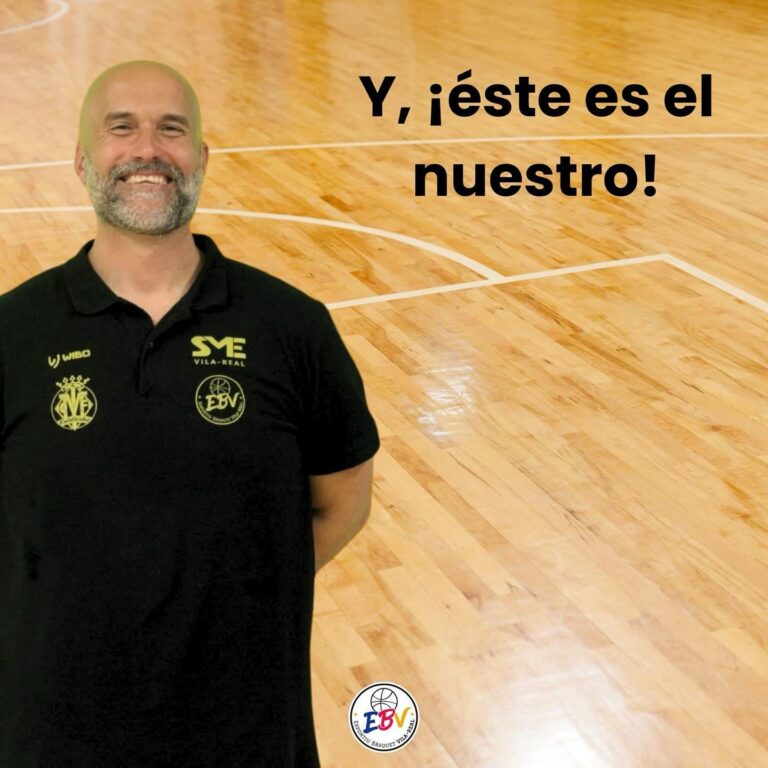 Kike Poy, nou entrenador del primer equip del Bàsquet Vila-real