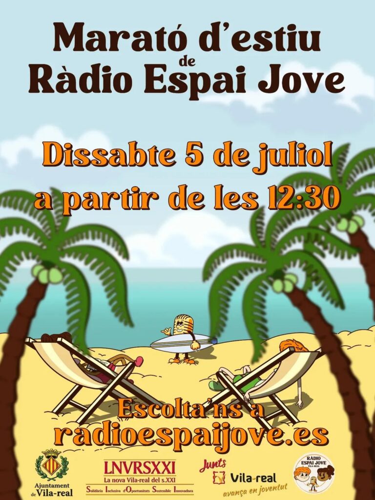 La Ràdio Espai Jove celebra la 2a Marató d’Estiu amb 12 hores de podcast en directe