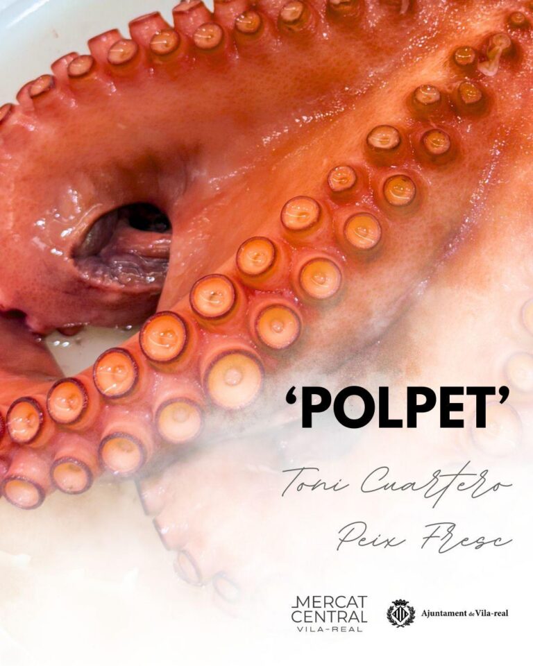 Polp de proximitat fresc i de qualitat al Mercat Central