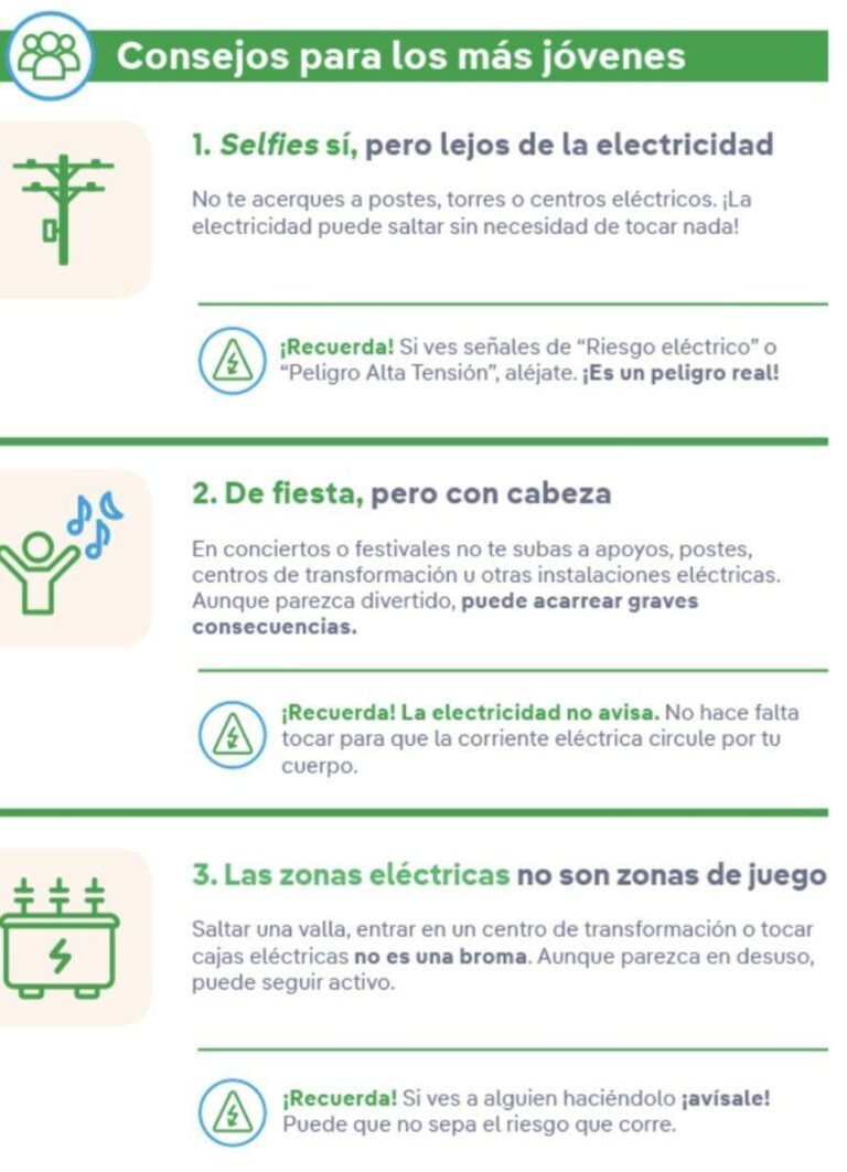 I-DE Grupo Iberdrola llança consells de seguretat elèctrica per a un estiu sense accidents