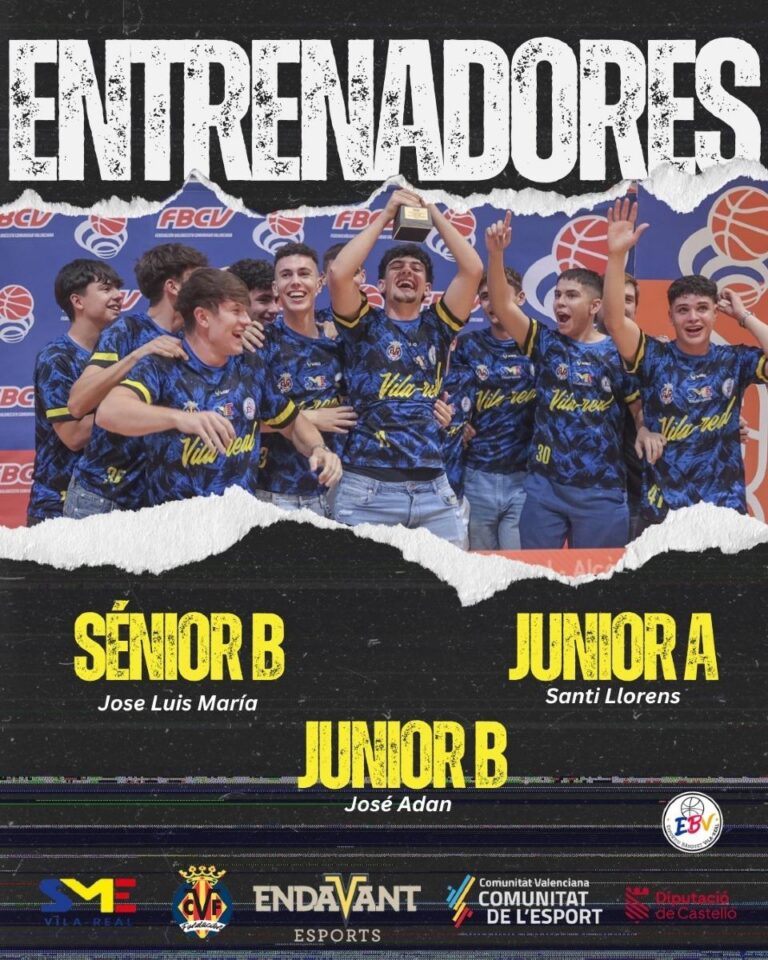 L’EB Vila-real presenta els entrenadors dels equips Sènior i Júnior
