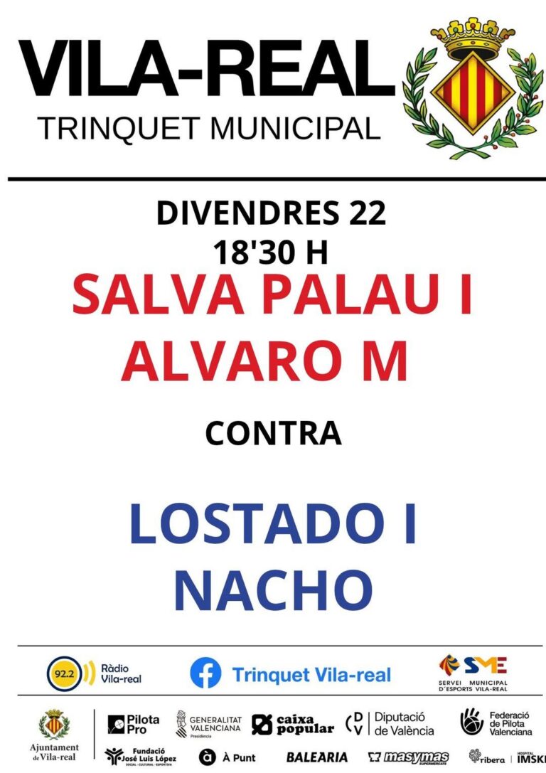 El Trinquet Municipal acull una partida de raspall