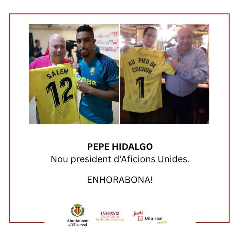 Pepe Hidalgo, nou president d’Aficions Unides
