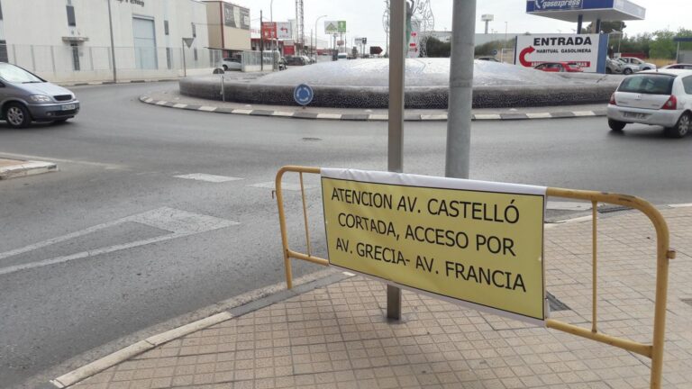 L'accés a la Cooperativa Catòlic Agrària queda tallat degut a les obres de millora del polígon Molí Nou