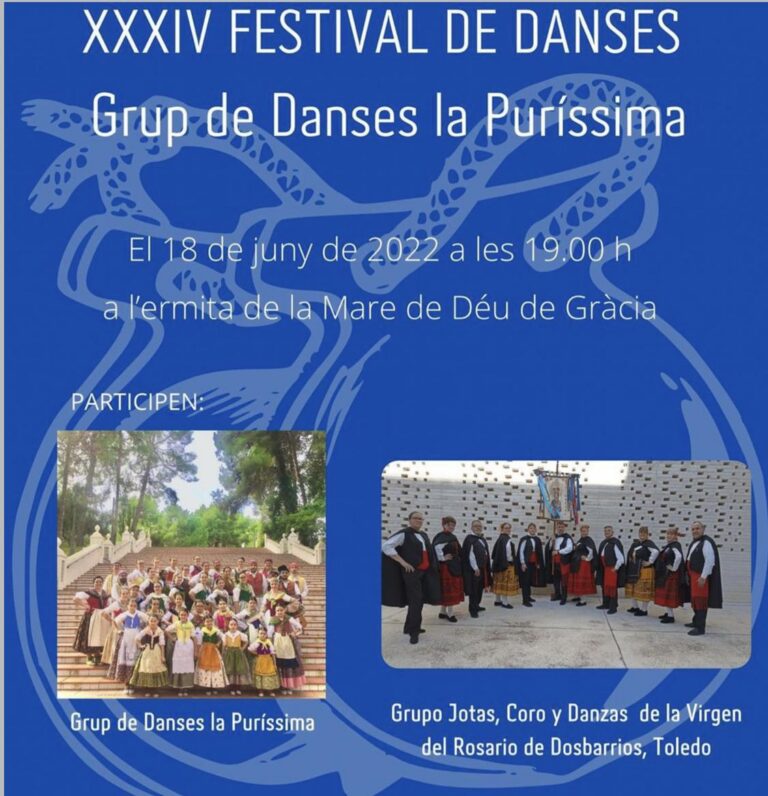 Torna el XXXIV Festival de Danses de la Puríssima de Vila-real després de tres anys