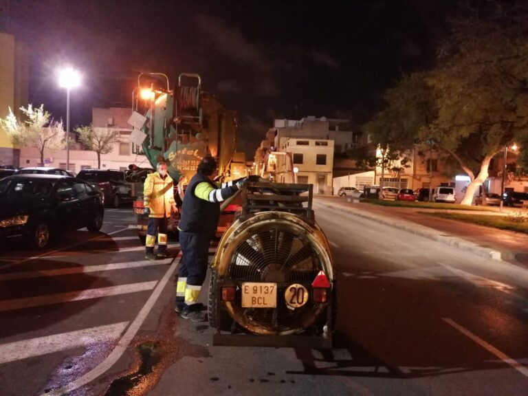 Segon cap de setmana de desinfecció per part del sector agrícola amb 30 km netejats