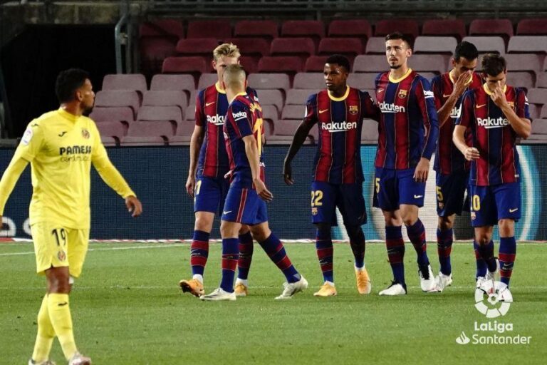 Ansu Fati i el Barcelona van agranar del terreny de joc a un Villarreal fet un vertader colador (4-0)
