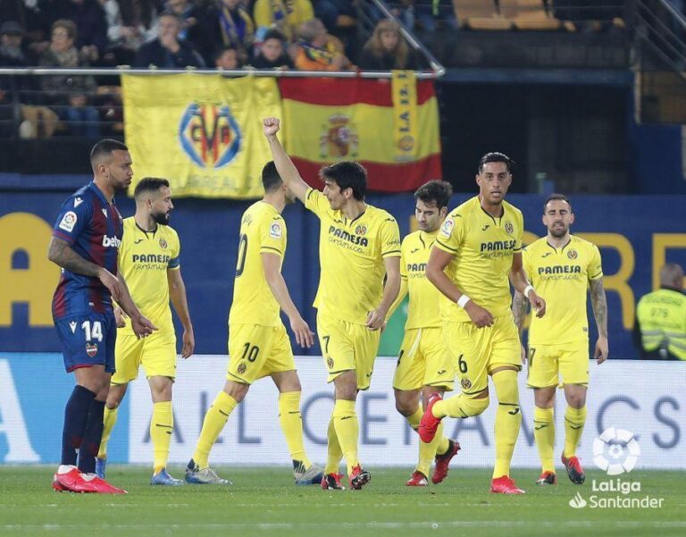 El Villarreal dorm en llocs d’Europa després de derrotar al Levante en un partit molt igualat (2-1)