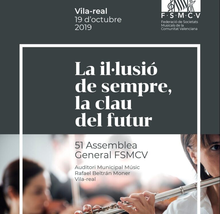 554 societats musicals es reuneixen a Vila-real en la 51a Assemblea General de la Federació Valenciana