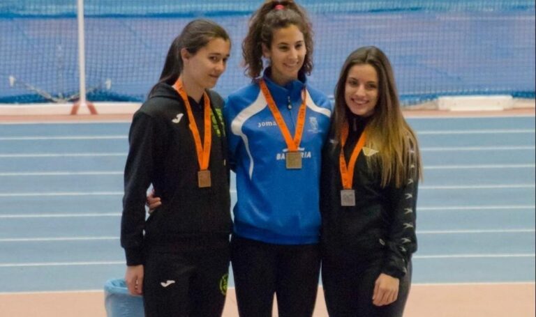 Ariana Gómez es bat amb millors atletes de la Comunitat i obté la 3a plaça absoluta