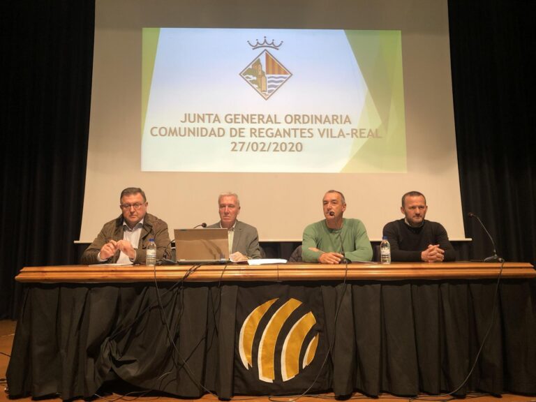 Pasqual Broch és reelegit president de la Comunitat de Regants de Vila-real 