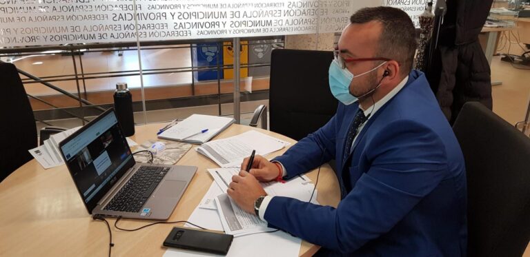 Benlloch s’estrena en la presidència del Consell d’Europa abordant la despoblació en l’era poscovid