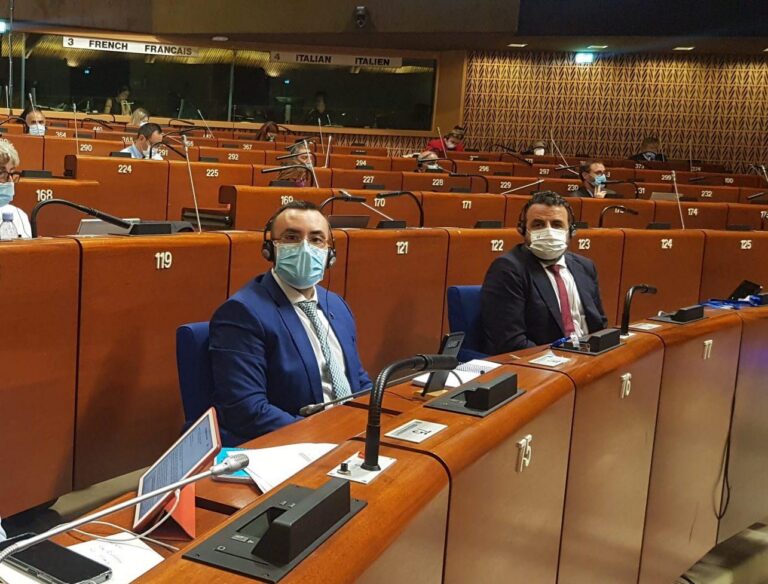 Benlloch participa en una «sessió històrica» del CPLR del Consell d’Europa a Estrasburg