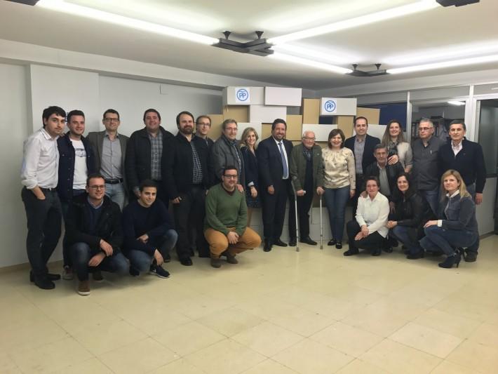 Isabel Bonig agraeix a Vila-real els 200 avals que ha aportat a la seua candidatura a la presidència del PPCV