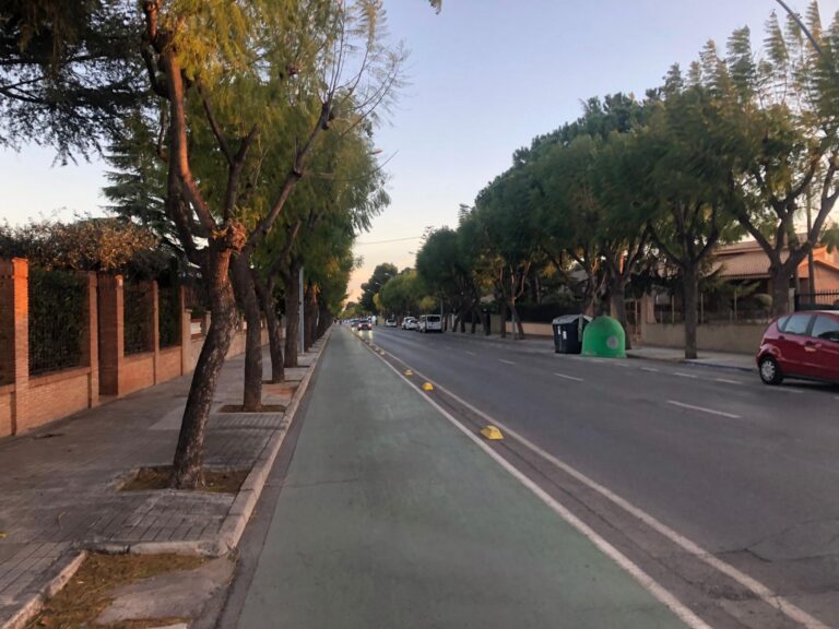 Vila-real escomet una obra d’urgència per a reparar trams de vorera del camí Ermita