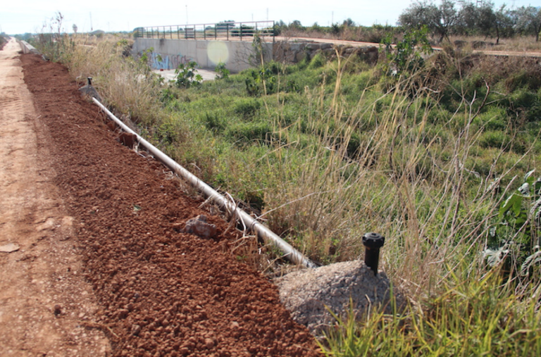 Obres Públiques engega les obres de canalització del Barranquet per a esmenar les deficiències del 2010