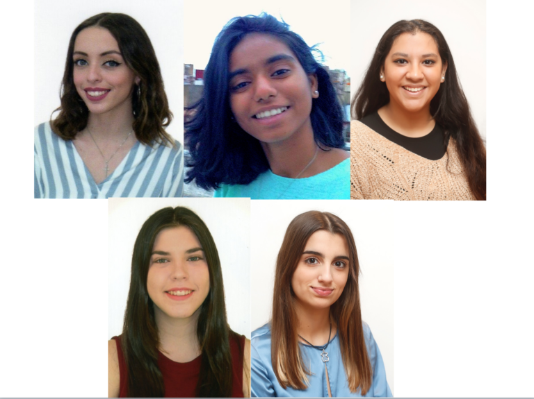 Dues germanes i la filla de la reina de 1990, part de la Cort d’Honor de 2019 de Vila-real