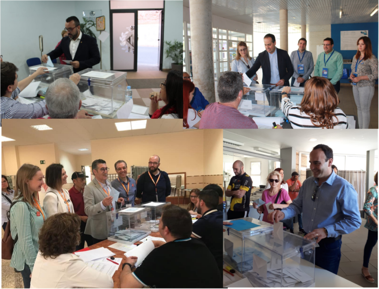 Baixa la participació a Vila-real en les eleccions municipals i europees prop d’un 13% enfront dels comicis del 28A