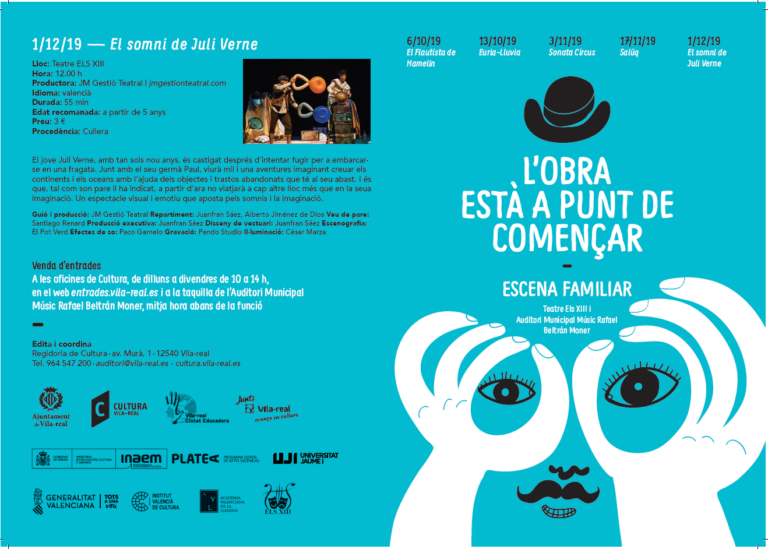 ‘El flautista de Hamelin’ obri Escena Familiar que tindrà cinc obres més fins a desembre