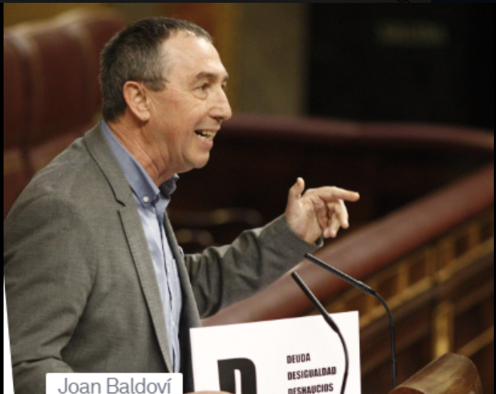 El diputat Joan Baldoví explica l'acord d'investidura a Vila-real