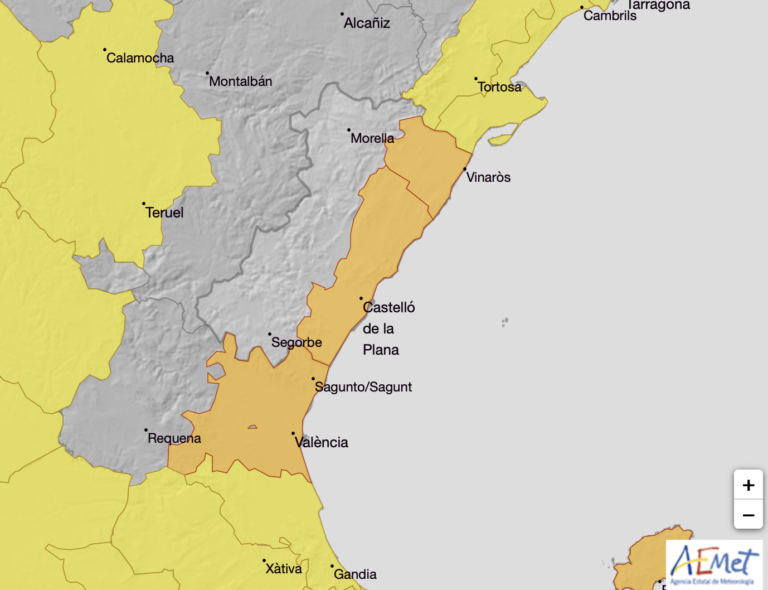 Nou risc per tempestes i pluges a Vila-real