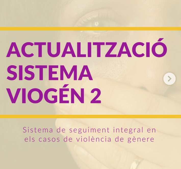 El sistema VioGén s’actualitza per a millorar la protecció a les víctimes de violència de gènere