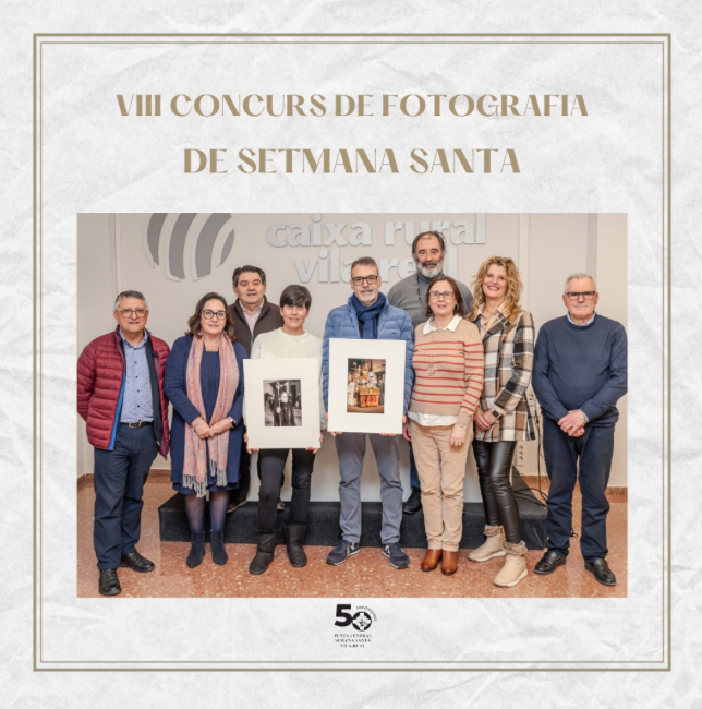 Lliurament dels premis del VIII Concurs de Fotografia ‘Setmana Santa’