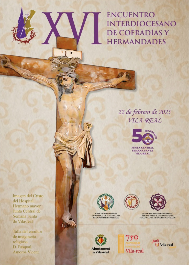 Vila-real acollirà la XVI Trobada Interdiocesana de Confraries i Germandats de Setmana Santa